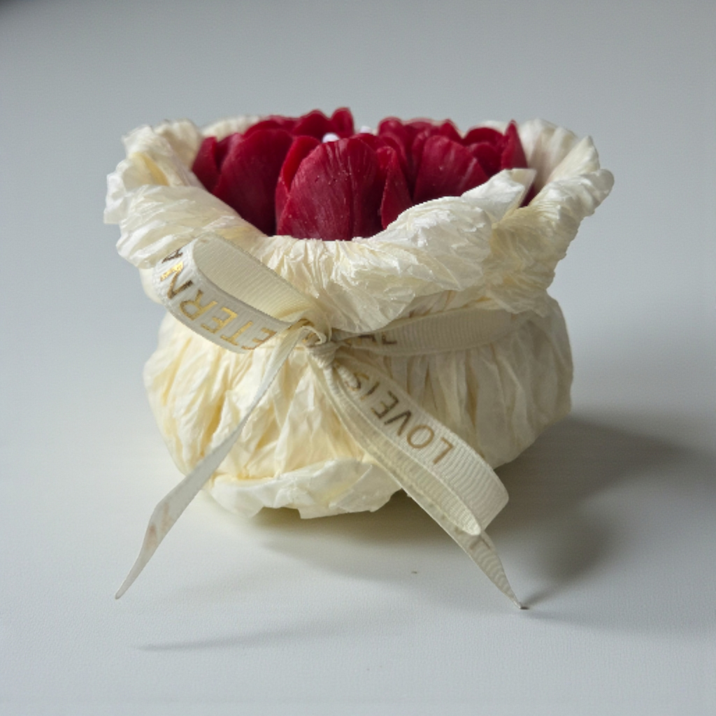 Rose Bouquet Candle