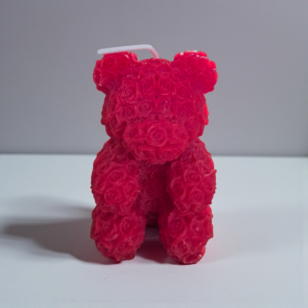 Rose Teddy Candle