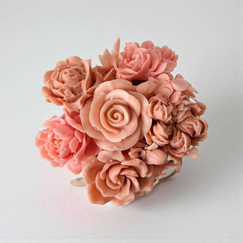 RoseWhisper Wax Melt Bouquet