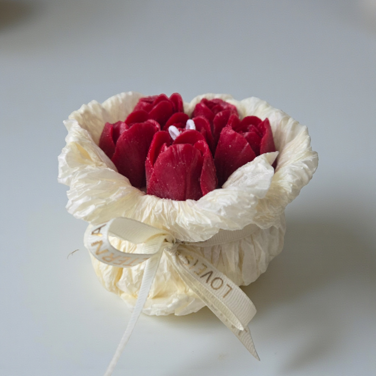Rose Bouquet Candle