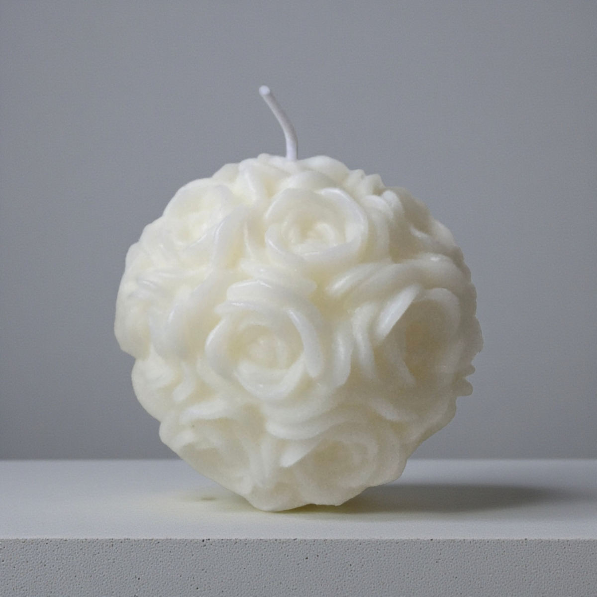 Rose Ball Candle